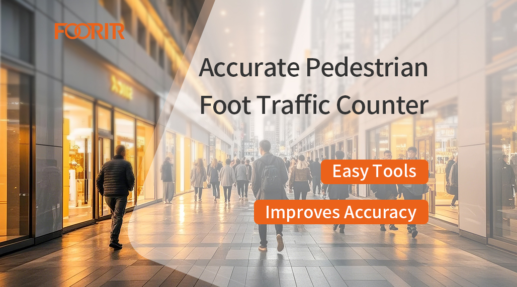Accurate Pedestrian Foot People Counter, Easy tools,Improves Accuracy