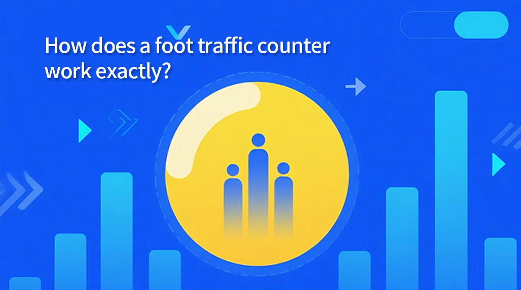 How does a foot traffic counter work exactly? Discover the different types of sensors used today.