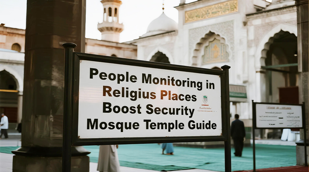 People Monitoring in Religious Places Boost Security Mosque Temple Guide
