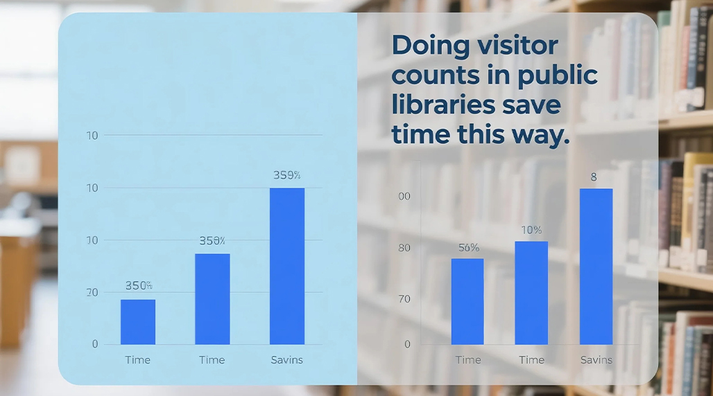 Doing visitor counts in public libraries save time this way