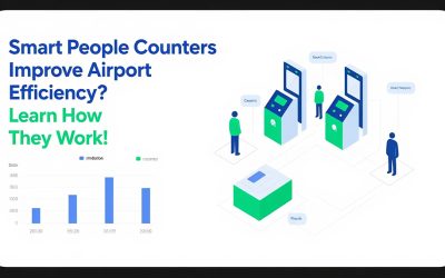 Smart People Counters Improve Airport Efficiency? Learn How They Work!