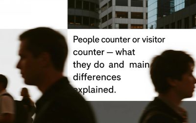 People counter or visitor counter – what they do and main differences explained
