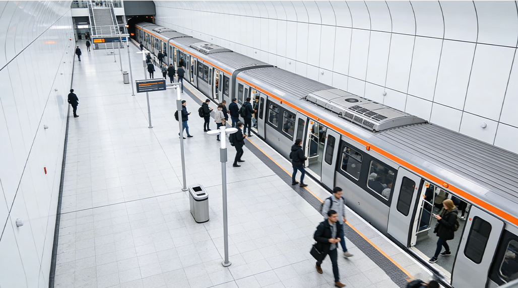 Improving Efficiency With an Automatic Passenger Counting System for Trains