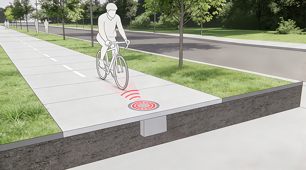 Easy bike counter for trail usage： Focus on trail safety